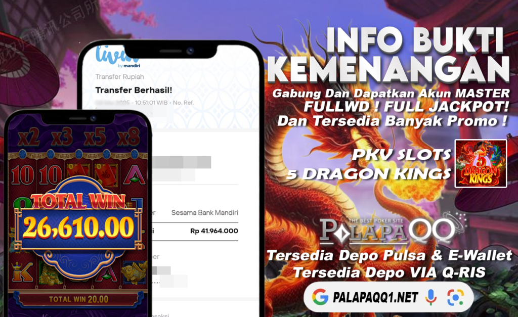 Bukti Kemenangan PalapaQQ Tanggal 18 Desember 2025