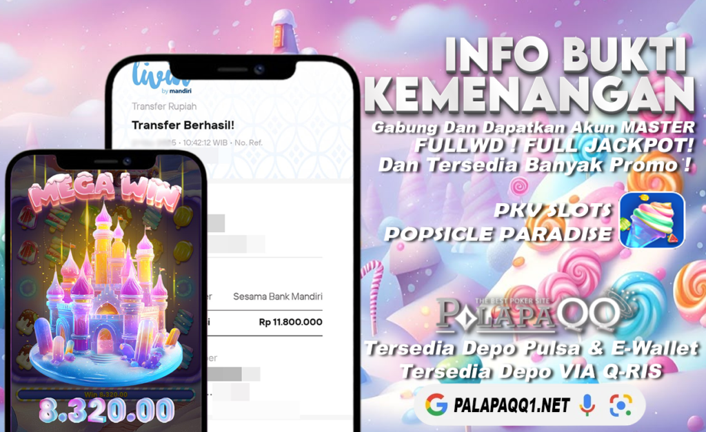 Bukti Kemenangan PalapaQQ Tanggal 24 Desember 2025