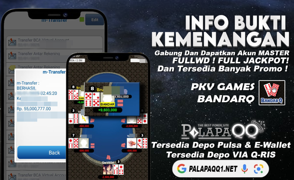 Bukti Kemenangan PalapaQQ Tanggal 30 Desember 2025