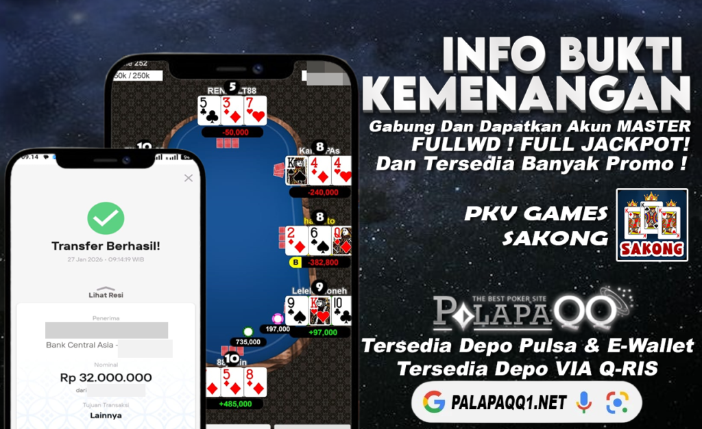 Bukti Kemenangan PalapaQQ Tanggal 27 January 2026