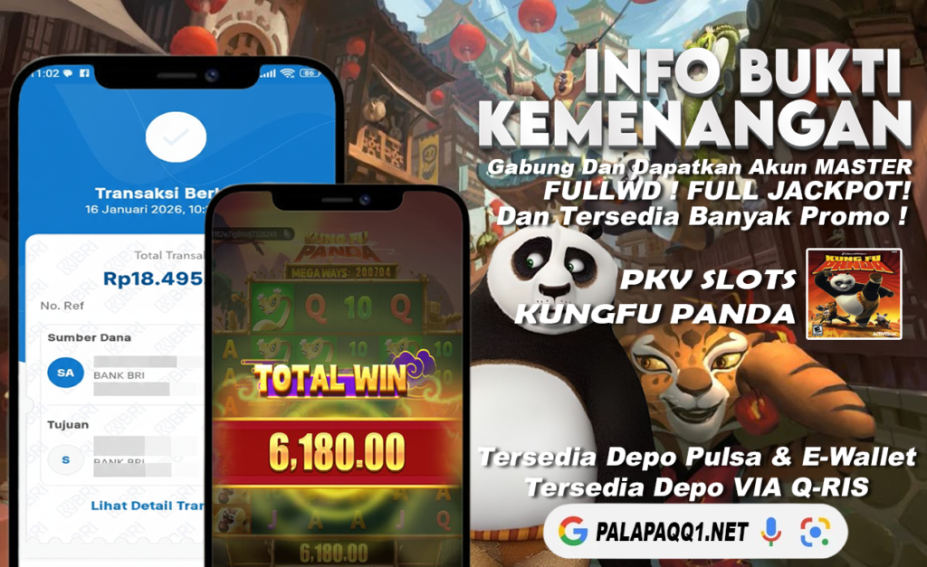 Bukti Kemenangan PalapaQQ Tanggal 16 January 2026