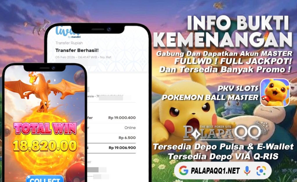 Bukti Kemenangan PalapaQQ Tanggal 05 February 2026